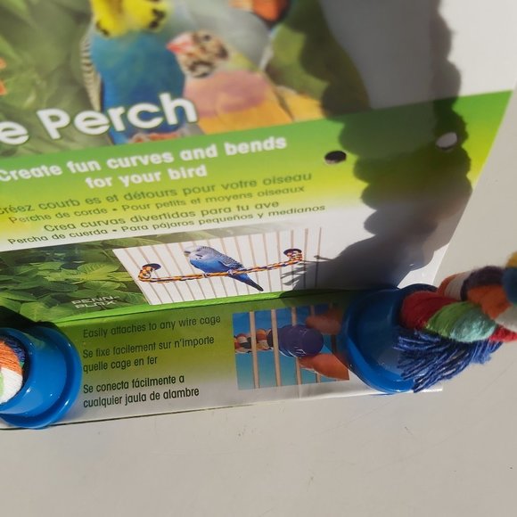 *3/$20* Rope Perch 21" bendable *New w/ defect* - Picture 7 of 8